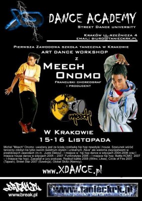 Meech Onomo w Krakowie