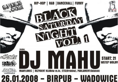 DJ Mahu (MaxFloRec) - Black Saturday Night vol.1