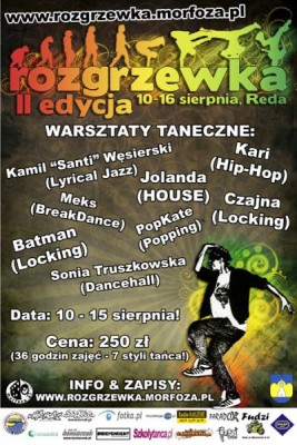 Rozgrzewka II - Warsztaty Taneczne [Info + Zapisy]