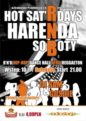 Hot Saturdays - RNB, Hip-Hop, Afro, Reggaeton