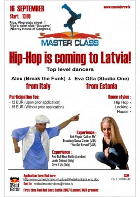 Hip-Hop is coming to Latavia!