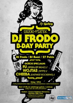 DJ FRODO - BDAY PARTY