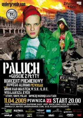 Paluch Pewniak - Koncert promocyjny w Poznaniu! (11.04, Piwnica 21)