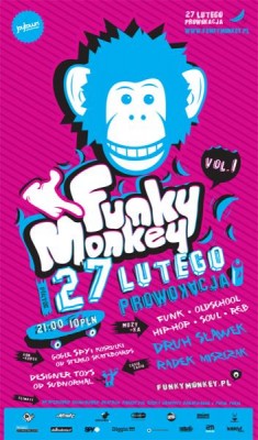W piątek 27 lutego we Wrocławiu startuje Funky Monkey