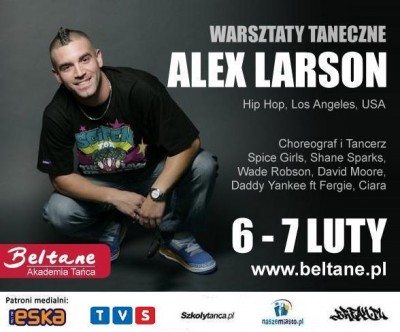 Ostatnie miejsca na warsztaty z Alexem Larsonem!!!