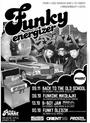 FUNKY ENERGIZER - BACK TO THE OLDSCHOOL