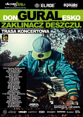 Koncert donGURALesko, trasa promująca płytę ZAKLINACZ DESZCZU Jarocin!
