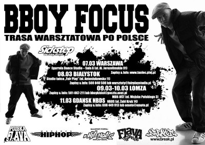 Bboy Focus (Flow Mo/Finlandia) w Gdańsku!