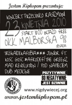 KONCERT PRZECIWKO RASIZMOWI