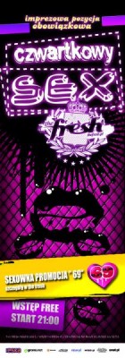 CZWARTKOWY S.E.X. W THE FRESH - DJ HAEM