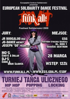 ESDF: FUNK ALL! 4 European Streetdance Tournament