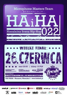 HAIHA 022 – Niezależna Scena Hip-Hop / Wielki Finał  DJ.KRZYWE PALCE THEODOR