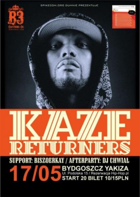 KAZE(USA) & RETURNERS - Bydgoszcz!