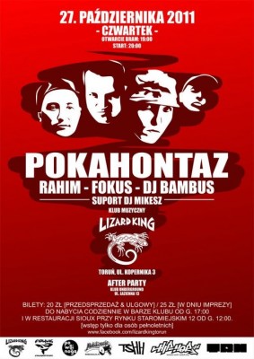 POKAHONTAZ + MIKESZ W LIZARD KING