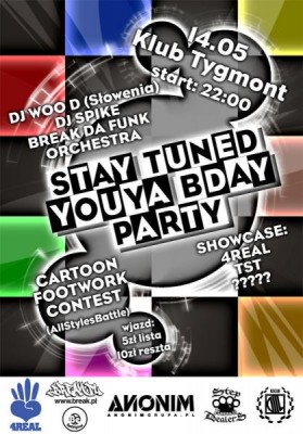STAY TUNED YOUYA BDAY PARTY
