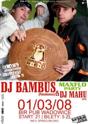 DJ Bambus & DJ Mahu (MaxFloParty) - Black Saturday Night vol.6