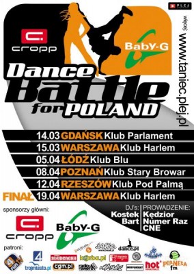 Cropp Baby-G Dance Battle for Poland 2008 (Rzeszów)