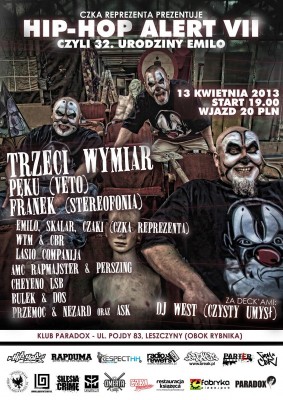 HIP-HOP ALERT VII - Trzeci Wymiar, Pęku, Franek i inni