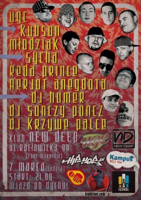 HIP-HOP AINT DEAD.  KONCERTY+IMPREZA