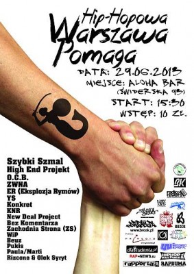 Hip Hopowa Warszawa Pomaga - 29.06.2013