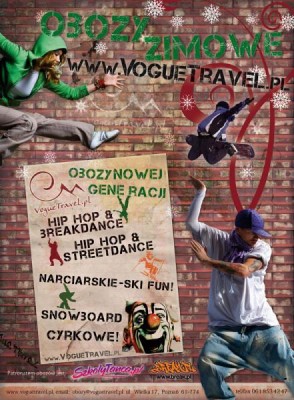 Obozy hip hop&streetdance - FERIE ZIMOWE!