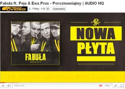 FABUŁA,PEJA & EWA PRUS - Porozmawiajmy - Singiel w Mp3
