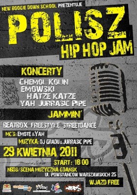 Polisz Hip Hop Jam 29.04 w Gdańsku
