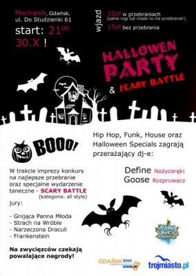Halloween Party & Scary Battle
