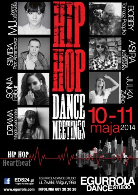 HIP HOP DANCE MEETINGS - 10-11 MAJA