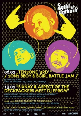 Piątki w Piątkach all Old thru True right to the NewSchool - dj Cent, dj Spike