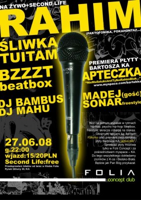 Konkurs! Do wygrania 4 pojedyńcze zaproszenia na koncert RAHIM (Paktofonika, Pokahontaz) w Krakowie