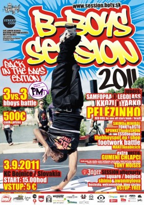 BBOYS SESSION 2011 back in the days edition 11th anniversary