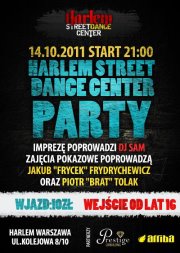 HARLEM STREET DANCE CENTER PARTY
