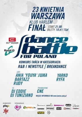 Cropp Baby-G Dance Battle For Poland 2010
