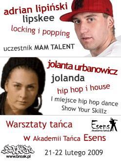 Wielkie Zimowe Warsztaty Hip-Hopowe, 21.02.2009, Wrocław