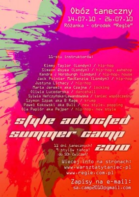 Style Addicted Summer Camp 14.07-26.07