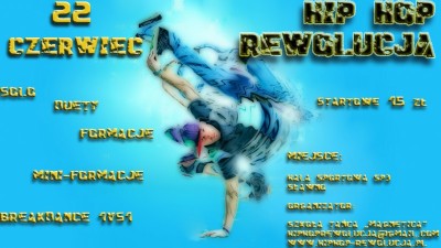 Turniej Tańca Hip-Hop Rewolucja ODWOŁANY !!