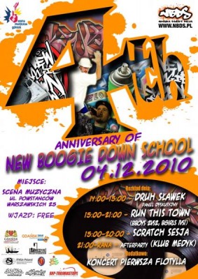 4th Anniversary of New Boogie Down School!