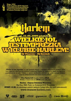 WIELKIE JOŁ JEST IMPREZKA W KLUBIE HARLEM - DJ Kostek DJ Tkaczu