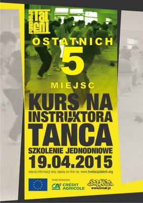 UWAGA !!! OSTATNICH 5 MIEJSC na Kursie instruktorskim, Poznań 19.04.2015
