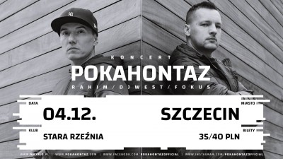 Koncert Pokahontaz w Szczecinie