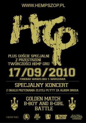 Złota Płyta dla Hemp Gru, GoldenMatch (b-boy battle)
