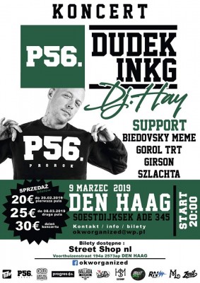 Relacja z koncertu Dudek P56 w Den Haag 