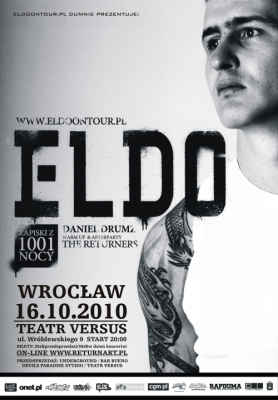 Eldo & The Returners & Daniel Drumz we Wrocławiu!
