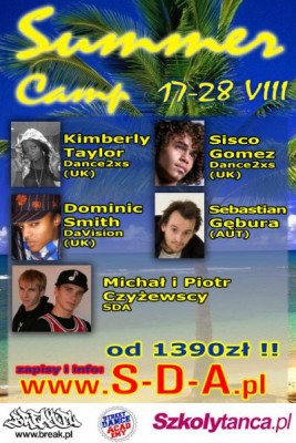 SDA Summer Camp - 17-28.08.2009 - Kimberly Taylor, Sisco Gomez, Dominic Smith i wiele więcej