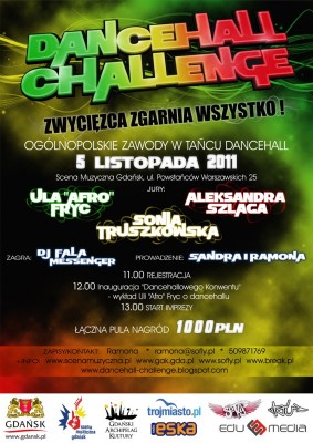 Dancehall Challenge 2011: Zwycięzca zgarnia wszystko!