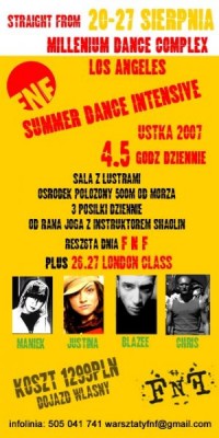 FNF Summer Intensive Workshops Ustka 2007