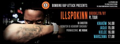 ILLspokinn (Brooklyn/ NY) PL Tour / Dj Noriz / Dj Chester