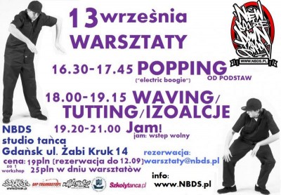 Szkółka niedzielna w NBDS - warsztaty oraz funkowy jam