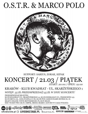 O.S.T.R. & Marco Polo Kartagina Tour w Krakowie